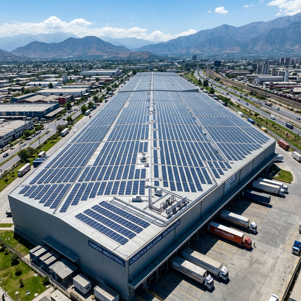 Planta Solar Industrial 150kWp - Quilicura